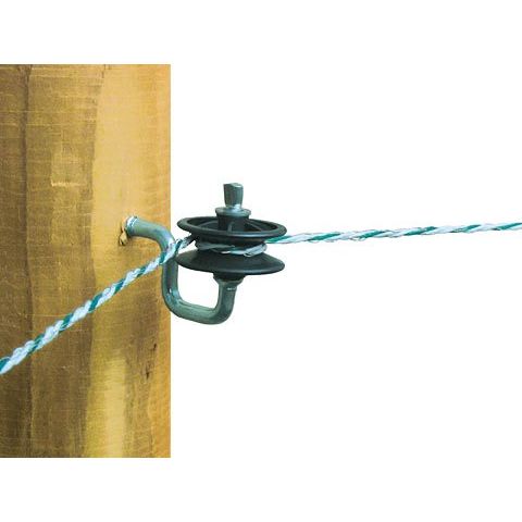 Izolator ugaoni, crni 6/1