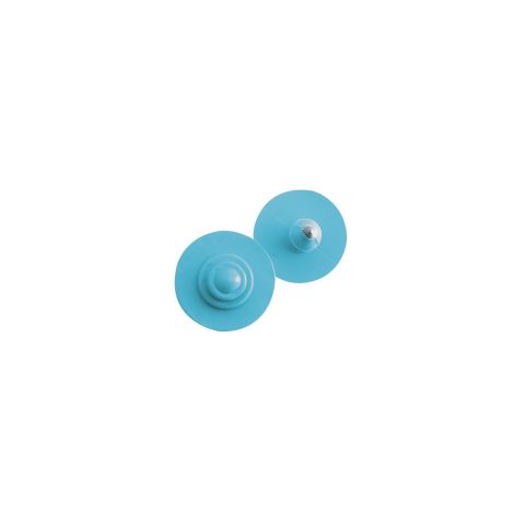 Ušne markice okrugle 30mm plave 20/1