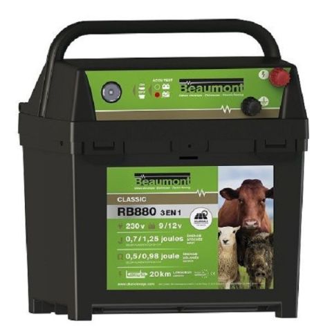 Električni pastir 230V/12V/9V Beaumont Classic RB880 bez solarnog panela