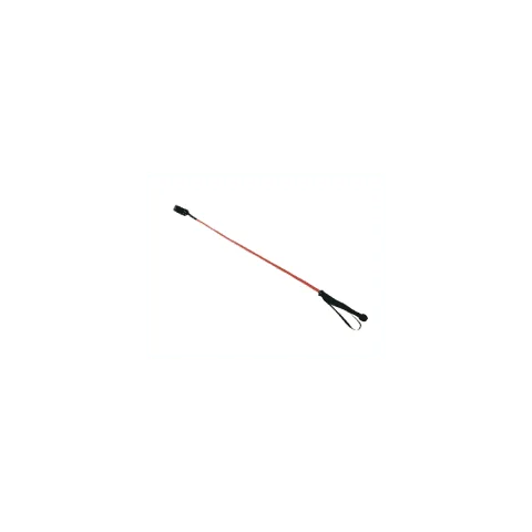Bič za konje za dresuru 70cm kožni crveni