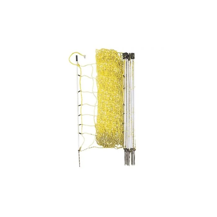 Mreža za električnog pastira žuta 50mx90cm sa stubovima Beaumont