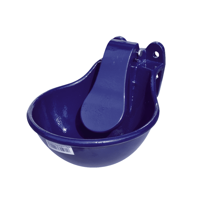 Pojilica emajlirana sa crnim jezičkom crna