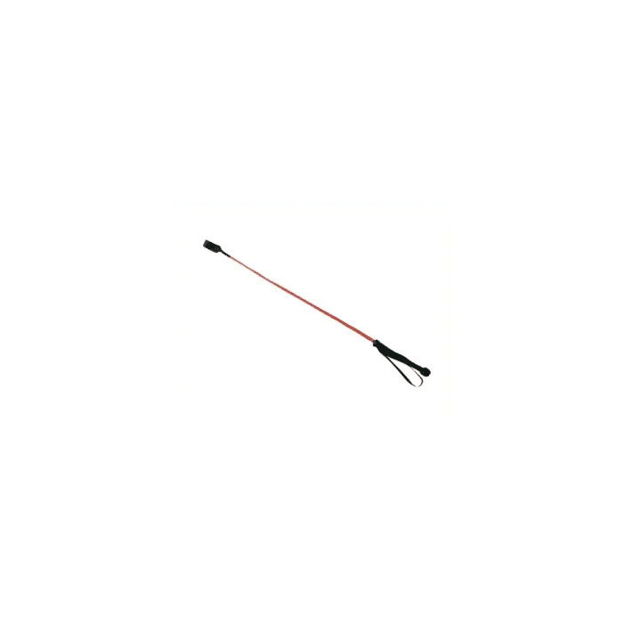 Bič za konje za dresuru 70cm kožni crveni