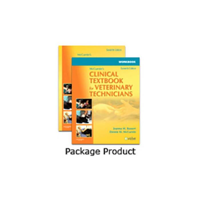 Mccurnin's Clinical Textbook for Veterinary Techniciansﾠ - Textbook and Workbook Package,7 Ed