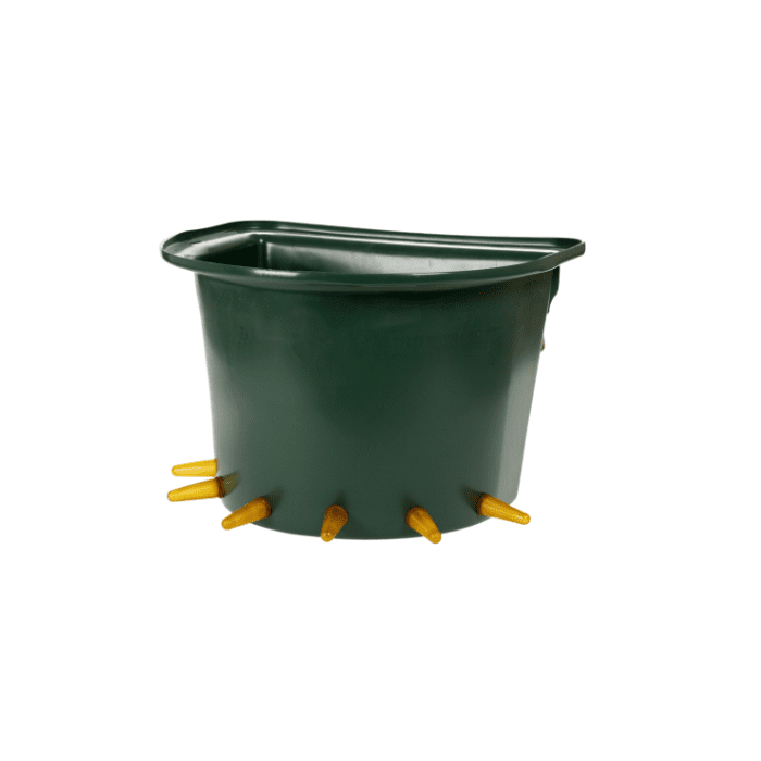 Kanta za napajanje jagnjadi sa 6 cucli 12l zelena