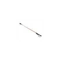 Bič za konje za dresuru 70cm kožni crveni