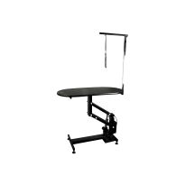 Groom-X Compact profesionalni ovalni električni sto 110x55x53-109cm, sa držačem psa