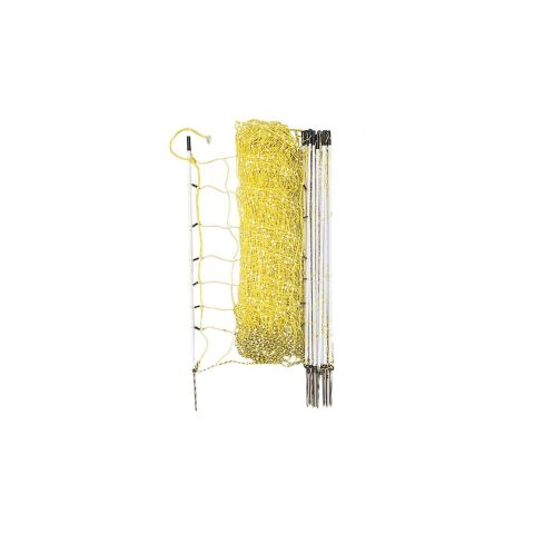 Mreža za električnog pastira žuta 50mx90cm sa stubovima Beaumont