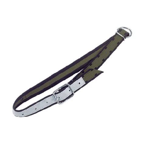 Ogrlica za krave zeleno-crna 130x4cm