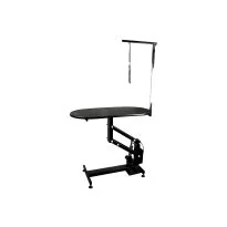 Groom-X Compact profesionalni ovalni električni sto 110x55x53-109cm, sa držačem psa