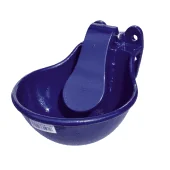 Pojilica emajlirana sa crnim jezičkom crna