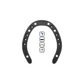 Potkovice za konje Legend Flat 15x6 1/C  prednje S6 5/16