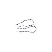 Uže za vodjenje konja sa karabinjerom 2m crno-belo