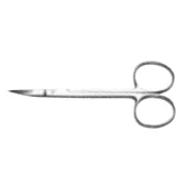 Hirurške makaze IRIS, oštro-oštro, krive- s-line Hauptner