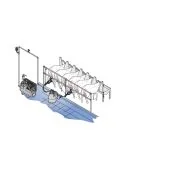 Konstrukcija za mužu sa hranilicom za ovce i koze