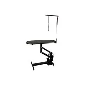 Groom-X Compact profesionalni ovalni električni sto 110x55x53-109cm, sa držačem psa
