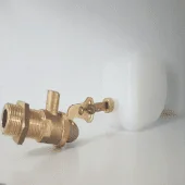 Plovak i ventil za termopojilice beli